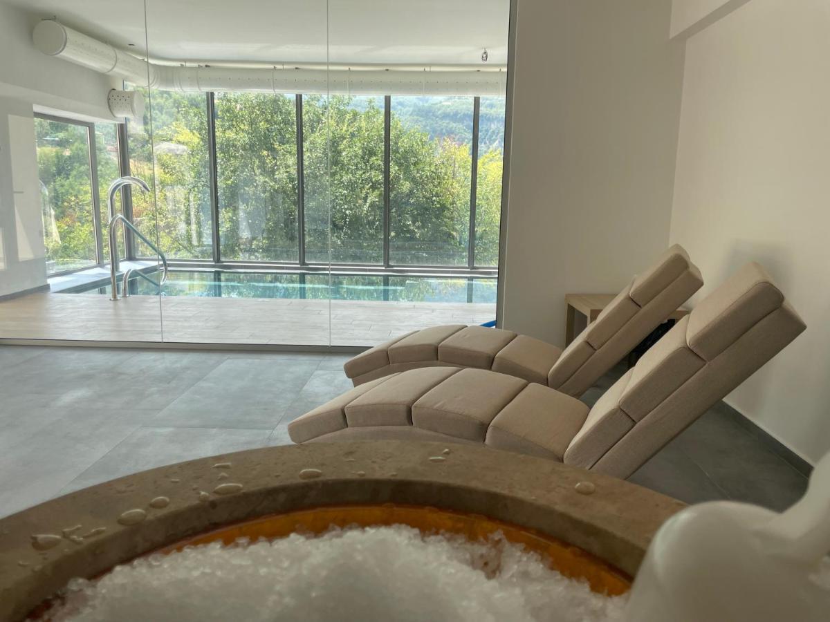 Hotel Ristorante Tre Lanterne & Spa Acquasanta Terme Exteriör bild
