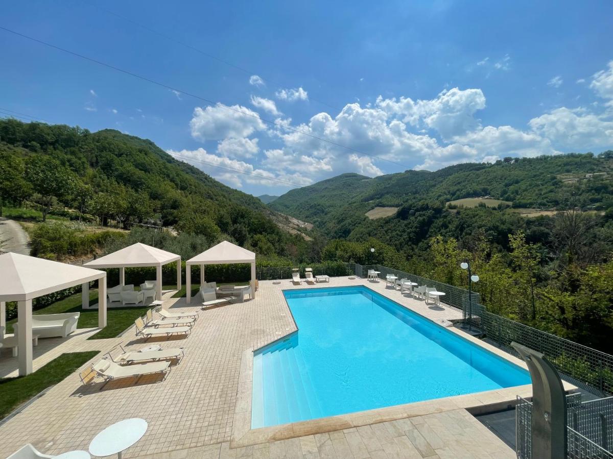 Hotel Ristorante Tre Lanterne & Spa Acquasanta Terme Exteriör bild